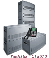 TOSHIBA STRTA CTX670電話交換機(jī)圖片